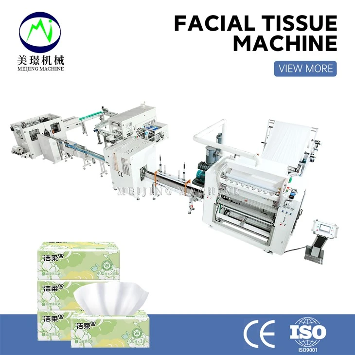 Facial Paper Tissue Folding Machine